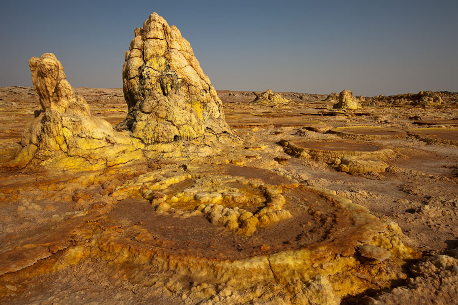 The Dallol Depression, also called Danakil Depression   Ethiopia